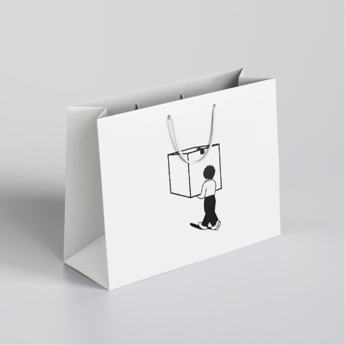 Paper Bag 1 Color - Image 2