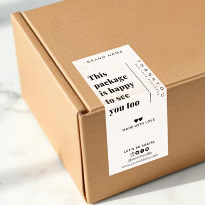 Box Sleeve Sticker