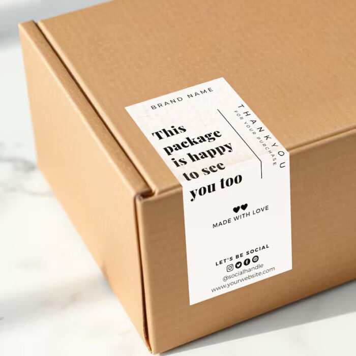 Box Sleeve Sticker