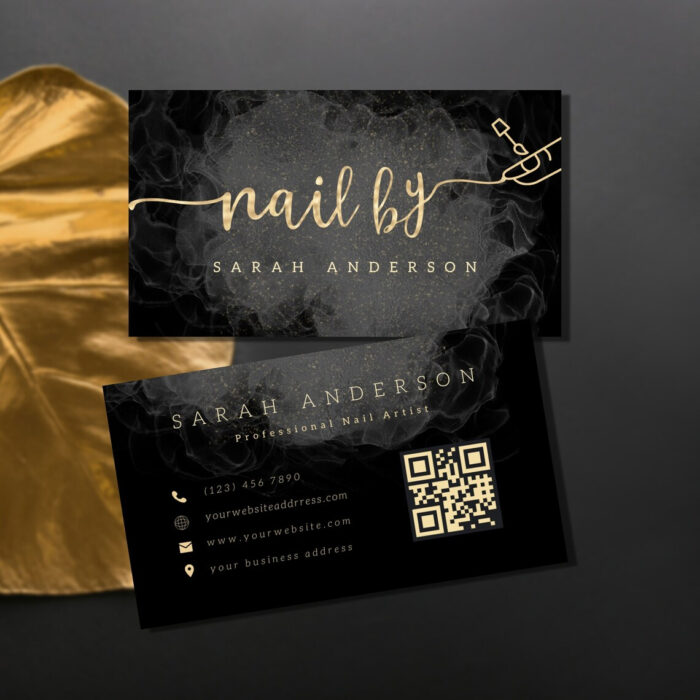 Golden Foiling Business Card - Image 3