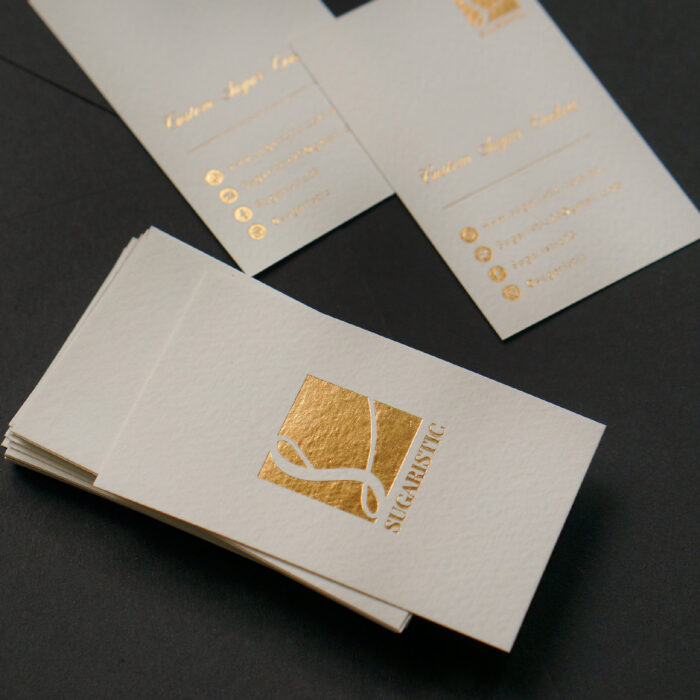 Golden Foiling Business Card - Image 4