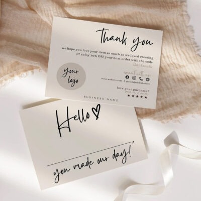 Thankyou Card
