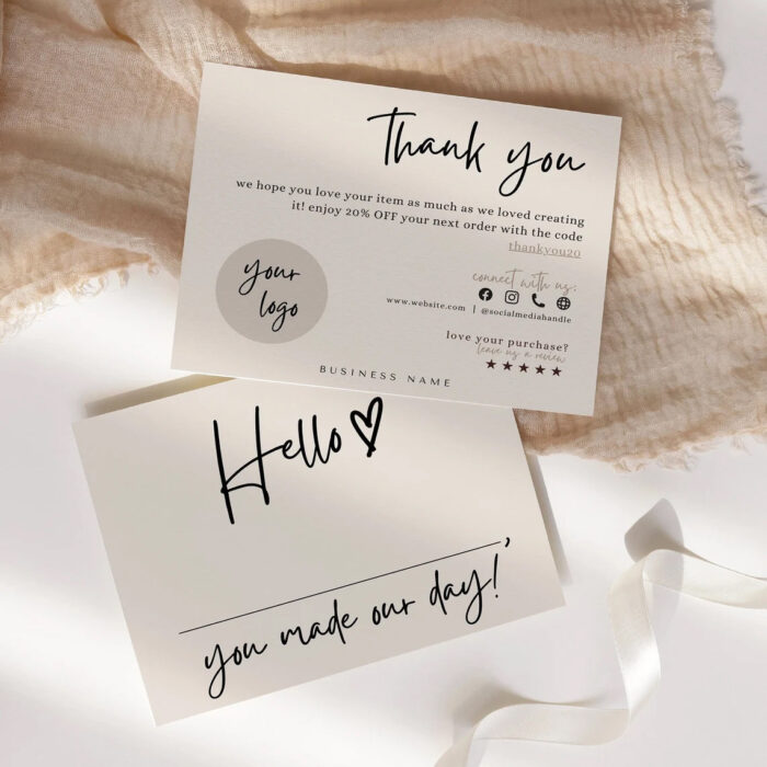 Thankyou Card