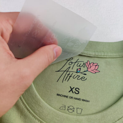 Iron Clothing Label