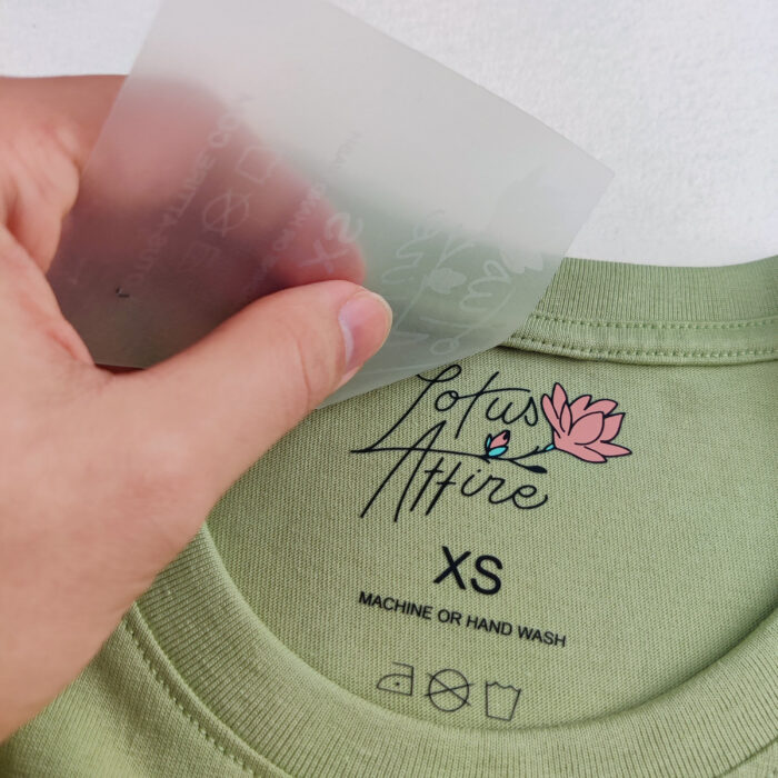 Iron Clothing Label
