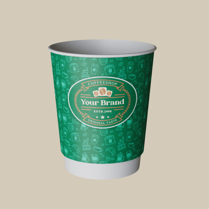 Paper cup 8oz double wall - Image 3